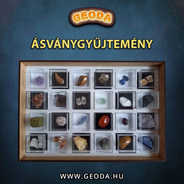 Ásványgyűjtemény ( 24 db ) - Image 2