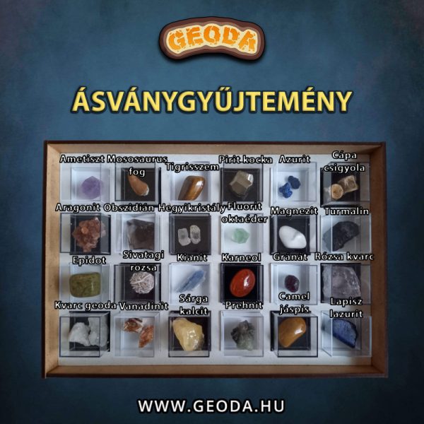 Ásványgyűjtemény ( 24 db ) - Image 3
